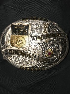 Montana Silversmiths NFR PRCA Las Vegas  National Final Rodeo Belt Buckle